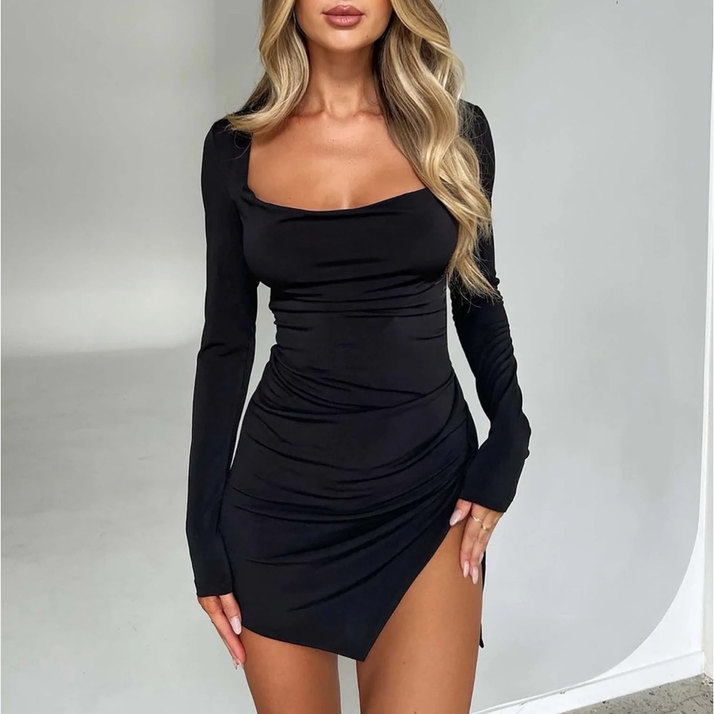Tiger Mist JOSLIN LONG SLEEVE DRESS xs